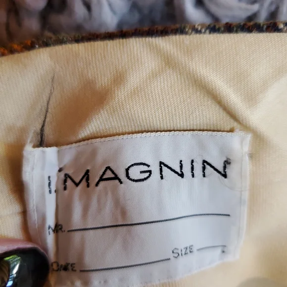 Vintage Men's Plaid Wool Slacks Size 32x31 - Picture 5 of 5